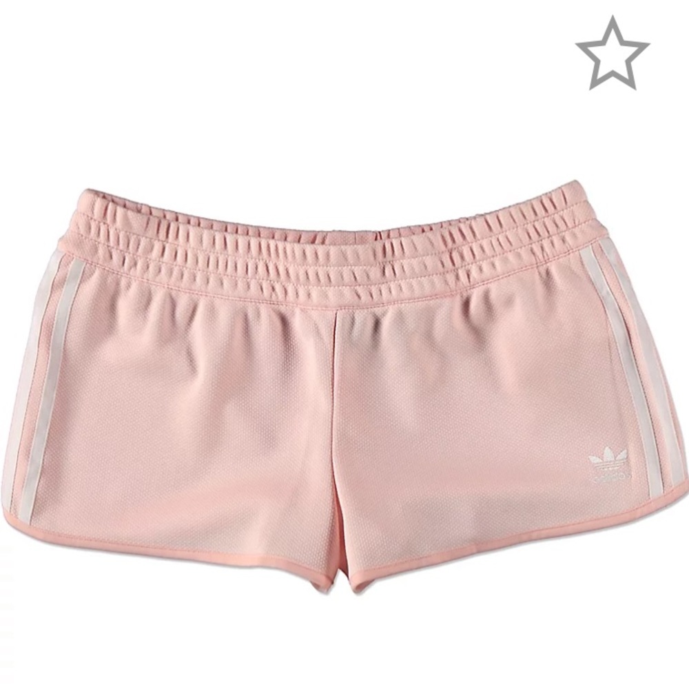 NWT Adidas Size XL Ice Pink Shorts with Elasticated Band
